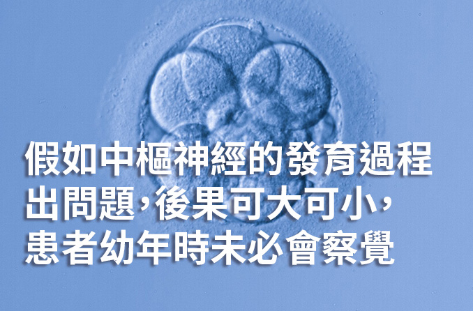 小兒神經外科 | 胚胎發育不全可致先天性神經疾病？